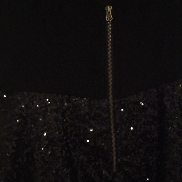 Black sequin party dress - Picture 3 of 4